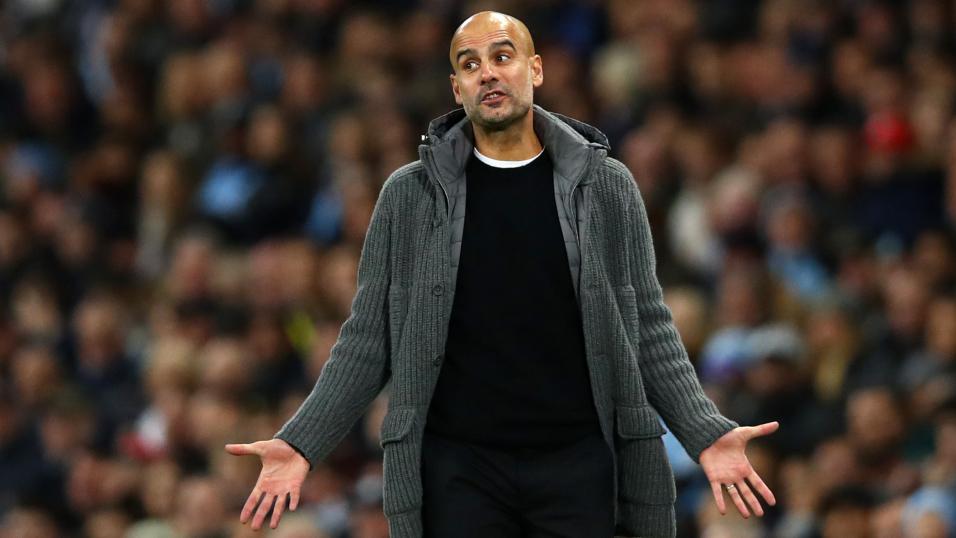 Manchester City manager Pep Guardiola